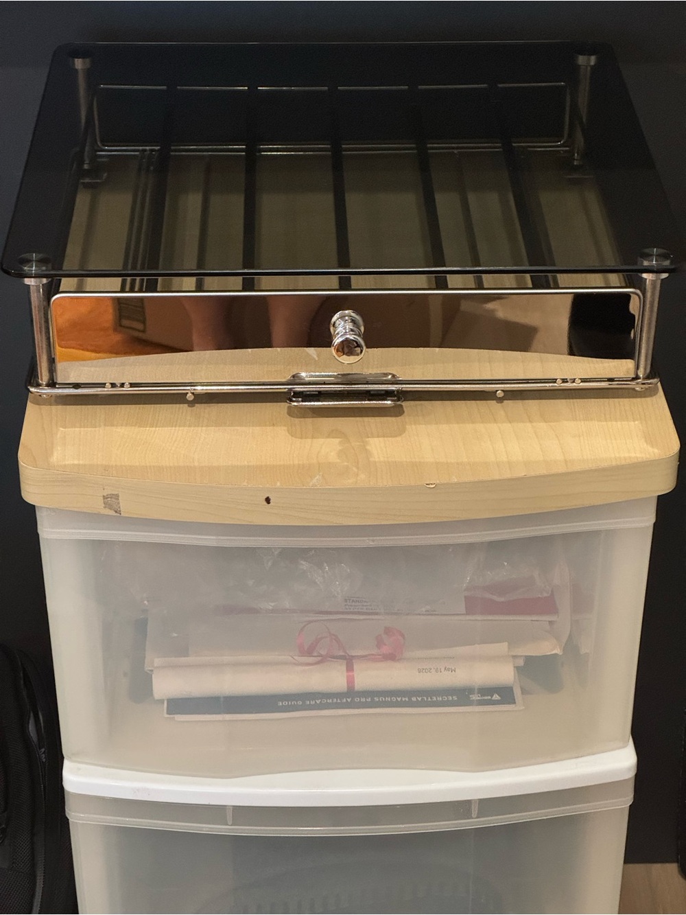 Glass Top K-Cup Holder and Stand - 40 K-Cup Capacity
